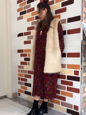 PINK DIAMOND川口店さん（レディース・158cm）の秋コーディネート