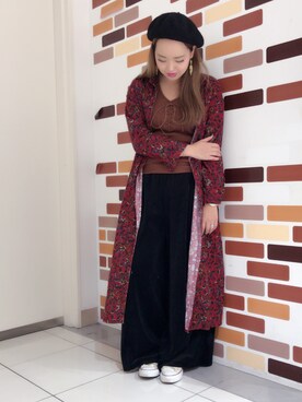 PINK DIAMOND川口店さん（レディース・158cm）の秋コーディネート