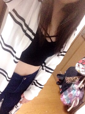 「L.D.S.（エルディーエス）のアイテム（パンツ）」を使った、GYDA.ma❥さん（レディース・158cm）の秋コーディネート