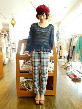 やまださん（レディース・163cm）の夏コーディネート