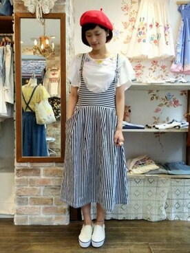 やまださん（レディース・163cm）の夏コーディネート