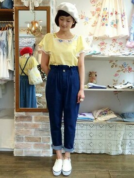 やまださん（レディース・163cm）の夏コーディネート