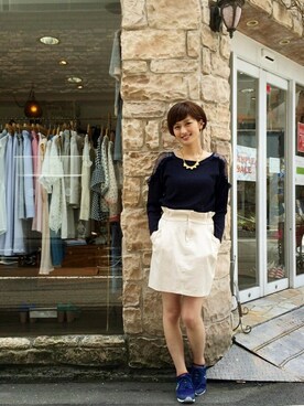 やまださん（レディース・163cm）の夏コーディネート