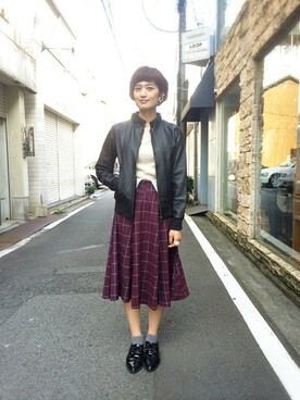 やまださん（レディース・163cm）の秋コーディネート