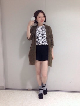 「かのさん」｜しゅがーろーるさん（レディース・163cm）の秋コーディネート