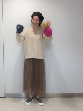 しゅがーろーるさん（レディース・163cm）の冬コーディネート