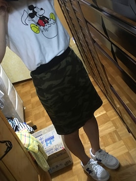 「全身おそろコーデ」｜#shi#さん（レディース・156cm）の夏コーディネート