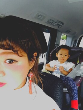 「アイテム（ピアス（両耳用））」を使った、nappi-♡さん（レディース・160cm・30代）の秋コーディネート
