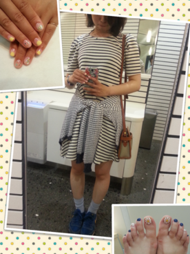 エ リ コさん（レディース・158cm）の夏コーディネート