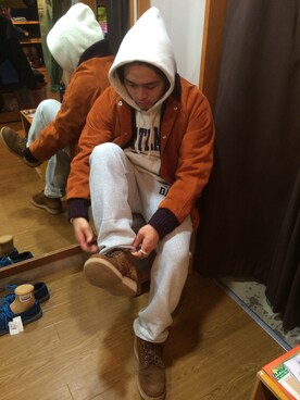 伊藤さん（メンズ・165cm）の冬コーディネート