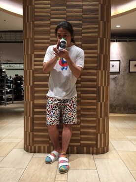 「ボヘミアンズ」｜「アイテム（サンダル）」を使った、伊藤さん（メンズ・165cm）の夏コーディネート