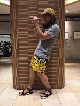 「SHAKA」｜伊藤さん（メンズ・165cm・20代）の夏コーディネート