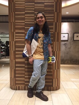 伊藤さん(メンズ・165cm)の夏コーディネート