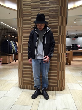 伊藤さん（メンズ・165cm）の冬コーディネート