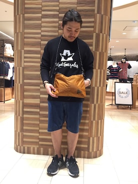 「MANASTASH（マナスタッシュ）のアイテム（チノパンツ）」を使った、伊藤さん（メンズ・165cm）の夏コーディネート