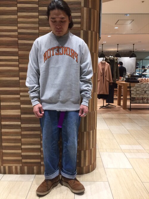 伊藤 Beaver名古屋店 Championのスウェットを使ったコーディネート Wear