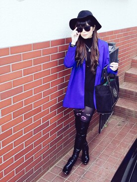 川鍋 ゆみさん（レディース・165cm）の冬コーディネート