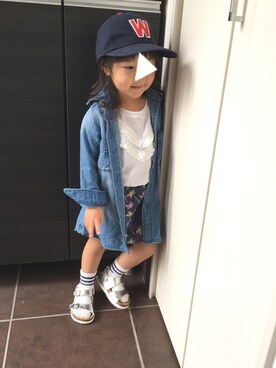 hiiiiさん（キッズ・90cm）の春コーディネート