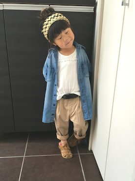 hiiiiさん(キッズ・90cm)の春コーディネート