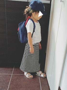 hiiiiさん（キッズ・100cm）の夏コーディネート