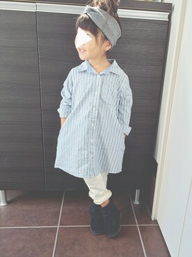 hiiiiさん（キッズ・100cm）の秋コーディネート