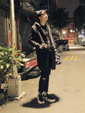 「Daniel Wellington」｜孟漢孟漢さん（メンズ・178cm）の春コーディネート