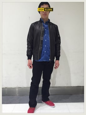 Takumi Sugimotoさん（メンズ・170cm）の秋コーディネート