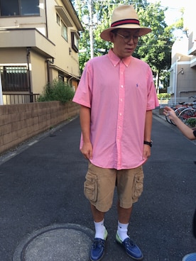 「PHENOMENON（フェノメノン）のアイテム（ブーツ）」を使った、りょーたさん（メンズ・170cm）の秋コーディネート