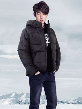 「daily look」｜「アイテム（マウンテンパーカー）」を使った、CLRIDE.nさん（メンズ・180cm）の秋コーディネート