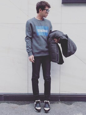 「daily look」｜「アイテム（マウンテンパーカー）」を使った、CLRIDE.nさん（メンズ・180cm）の秋コーディネート