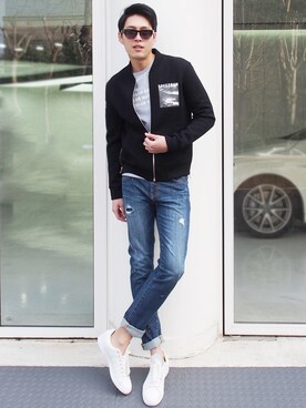 「daily look」｜「アイテム（その他アウター）」を使った、CLRIDE.nさん（メンズ・180cm）の春コーディネート