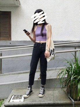 「HYPE（ハイプ）のアイテム（バッグ）」を使った、Nさん（レディース・165cm）の夏コーディネート