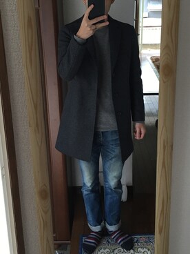 TaijiSekiさん（メンズ・178cm）の冬コーディネート