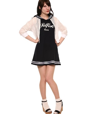 「コルクヒール」｜「アイテム（ジャケット/アウター）」を使った、m.m.m onlineさん（レディース・165cm）の夏コーディネート