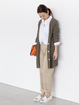 NBB STAFF 09さん（レディース・157cm）の冬コーディネート