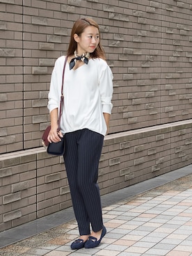 NBB STAFF 09さん（レディース・157cm）の秋コーディネート