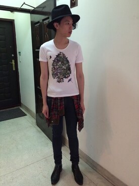 hAoさん（メンズ・176cm）の秋コーディネート