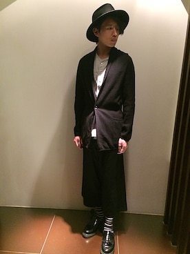 「Scye（サイ）のアイテム（テーラードジャケット）」を使った、hAoさん（メンズ・176cm）の春コーディネート