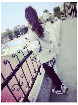 「Major made（Major made）のアイテム（スカート）」を使った、瑄兒💕さん（レディース・165cm）の春コーディネート