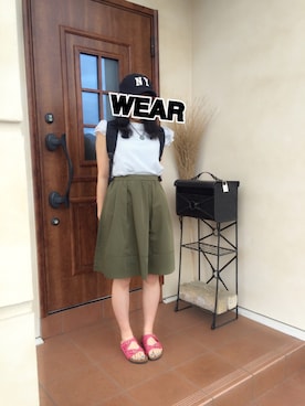 Aayuuさん（レディース・158cm）の夏コーディネート