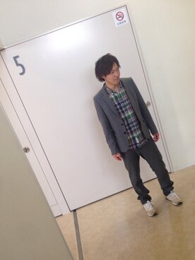 しゅーじさん（メンズ・173cm）の春コーディネート