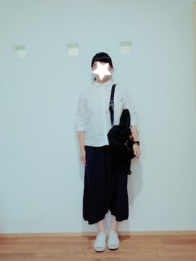 「CONVERSE（コンバース）のCONVERSE コンバース ジャック パーセル / JACK PURCEL（スニーカー）」を使った、momさん（レディース・161cm）の夏コーディネート