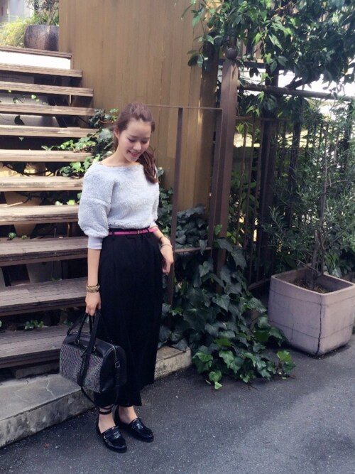 Saya Guのwomen ガウチョパンツ ワイドパンツを使ったコーディネート Wear