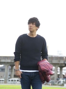 「FREESEAM（フリーシーム）のアイテム」を使った、holidaycottageさん（メンズ・183cm）の秋コーディネート