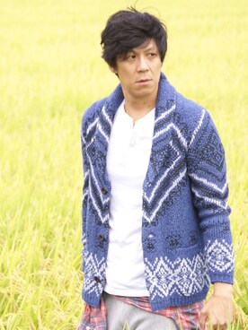 「SOLCA（ソルカ）のアイテム」を使った、holidaycottageさん（メンズ・186cm）の秋コーディネート