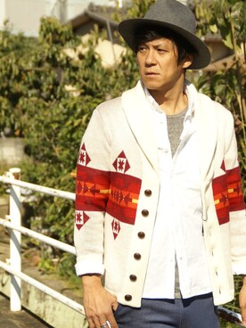 「DELAY by Win & Sons（ディレイバイウィンアンドサンズ）のアイテム（トップス）」を使った、holidaycottageさん（メンズ・183cm）の秋コーディネート