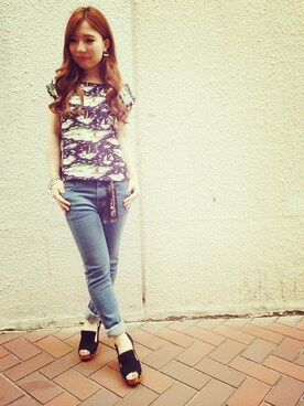 もっちさん（レディース・153cm）の夏コーディネート