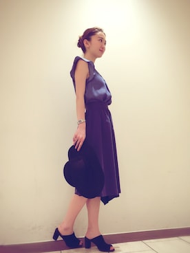 yu kanekoさん（レディース・160cm）の春コーディネート