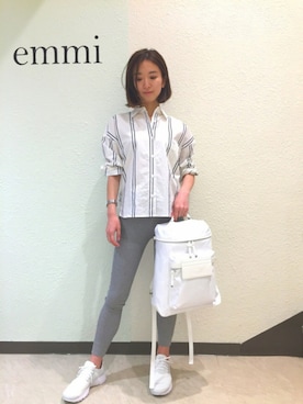 yu kanekoさん（レディース・160cm）の春コーディネート