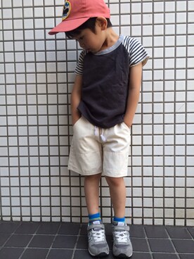matyuさん(キッズ・100cm)の春コーディネート
